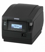 Citizen CT-S851III Thermal Printer, 500 mm/sec, 58-83mm, LCD, self retracting cutter, USB + Option Slot, Black Case CITIZEN