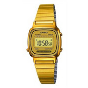 Zegarek damski Casio Vintage LA670WEGA-9EF kwarcowy prostokątny/kwadratowy Casio Vintage