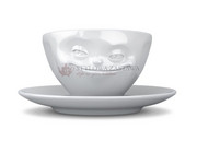 Tassen EJC_TS-11401 Filiżanka ze spodkiem espresso 100 Uśmiechnięta Buźka Tassen