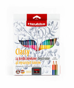 Kredki ołówkowe Classy dwustronne 24 sztuki Argo S.A.