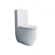 Kerasan Flo Kompletny kompakt WC, miska zbiornik deska (311701+318101+318901+750990) (IN.000U037) - możliwy odbiór Warszawa Kerasan