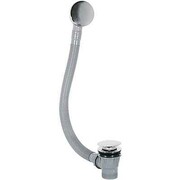 Tres syfon wannowy z przelewem średnica 72 mm click-clack chrom (13453420) - możliwy odbiór Warszawa Tres