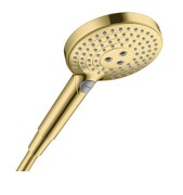 Hansgrohe Raindance Select S Główka prysznicowa 12cm 3jet EcoSmart 9 l/min złoty (26531990) - możliwy odbiór Warszawa Hansgrohe
