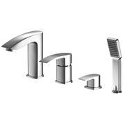 Bateria wannowa OMNIRES Murray MU6132 4-otworowa Chrom