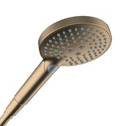 Hansgrohe Raindance Select S Główka prysznicowa 12,5cm brąz szczotkowany (26014140) - możliwy odbiór Warszawa Hansgrohe