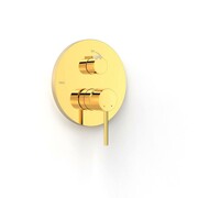 Tres Study Exclusive bateria prysznicowa podtynkowa, 24-K złoto (26228110OR) - możliwy odbiór Warszawa Tres