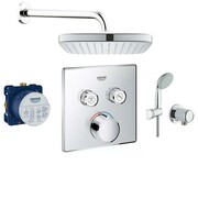 Grohe SmartControl bateria, Zestaw prysznicowy podtynkowy, deszczownica 25cm (29148000 + 35600000 + 26695000) c (IN.000P702) - możliwy odbiór Warszawa Grohe