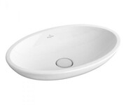 Villeroy & Boch Loop & Friends umywalka stojaca na blacie, 630 x 430 mm, bez przelewu, Weiss Alpin (51511101) - możliwy odbiór Warszawa Villeroy & Boch