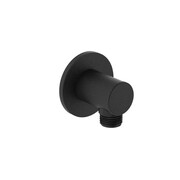 Zucchetti Jingle Przyłącze kątowe do węża czarny matowy gofrowany (Z93924.N1) - możliwy odbiór Warszawa Zucchetti