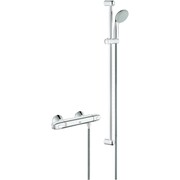 Grohe Grohtherm bateria prysznicowa termostat z zestawem prysznicowym, drążek 90cm chrom (34256004) - możliwy odbiór Warszawa Grohe