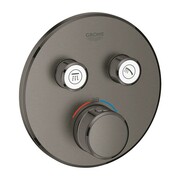 Grohe Grohtherm SmartControl bateria podtynkowa termostat do SmartBox brushed hard graphite (29119AL0) - możliwy odbiór Warszawa Grohe