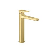 Hansgrohe Metropol bateria umywalkowa (XL) 260 z kpl. odpływowym Push-Open, uchwyt jednoramienny, złoty optyczny (32512990) - możliwy odbiór Warszawa Hansgrohe