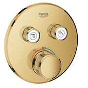 Grohe Grohtherm SmartControl bateria termostatyczna do obsługi 2 wyjść, , cool sunrise (29119GL0) - możliwy odbiór Warszawa Grohe