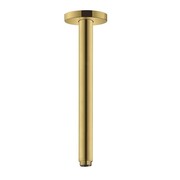 HANSGROHE PRZYŁĄCZE SUFITOWE S 300 MM, KOLOR POLEROWANY ZŁOTY OPTYCZNY (27389990) - możliwy odbiór Warszawa Hansgrohe