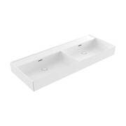 Hushlab Colori d' Italia Umywalka nablatowa dwukomorowa z możliwością powieszenia bez otworu na baterię 120x46 (HLBC024 B/O) - możliwy odbiór Warszawa Hushlab