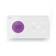 Tres Shower Technology Wbudowany system elektronicznej kontroli termostatycznej Blue Edition Biały-Chrom (49286299) - możliwy odbiór Warszawa Tres