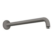 Hansgrohe ramię prysznicowe 38.9 cm czarny chrom szczotkowany (27413340) - możliwy odbiór Warszawa Hansgrohe