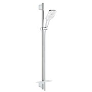 Grohe Rainshower SmartActive 130 Cube Zestaw prysznicowy drążek 90 cm 3S, moon white (26586LS0) - możliwy odbiór Warszawa Grohe