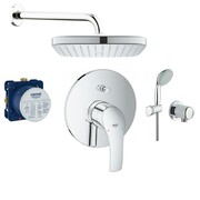Grohe Eurosmart bateria, Zestaw prysznicowy podtynkowy, deszczownica 25cm (24043002 + 35600000 + 26695000 + 276 (IN.000P825) - możliwy odbiór Warszawa Grohe