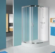 Sanplast kabina natryskowa kpl-P-KP4/TX5b-90x120-S srebrny bł. W15 (602-271-0320-38-231) - możliwy odbiór Warszawa Sanplast