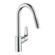 Hansgrohe Focus Jednouchwytowa bateria kuchenna, zlewozmywakowa z w/w 2 strumienie chrom (31815000) - możliwy odbiór Warszawa Hansgrohe