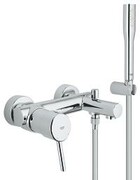 Grohe Concetto bateria wannowa z zestawem prysznicowym set chrom (32212001) - możliwy odbiór Warszawa Grohe