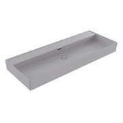 Hushlab Colori d' Italia Umywalka nablatowa z możliwością powieszenia bez otworu na baterię 120x4 (HLBC023.06 Grey Matt B/O) - możliwy odbiór Warszawa Hushlab
