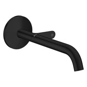 Axor One Bateria umywalkowa podtynkowa Select z wylewką 220 mm, element zewnętrzny czarny matowy (48112670) - możliwy odbiór Warszawa Axor