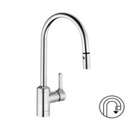 Kludi Bingo Star Jednouchwytowa bateria kuchenna, zlewozmywakowa DN 15, wyciągana obrotowa wylewka (428520578) - możliwy odbiór Warszawa Kludi