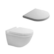 Duravit Starck 3 miska wc bezrantowa + deska wolnoopadająca (45270900A1) - możliwy odbiór Warszawa Duravit