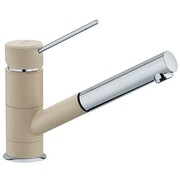 Franke Sirius Top Bateria kuchenna z wyciąganą wylewką chrom/beżowy