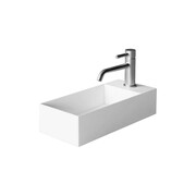 HushLab Small 45 umywalka wisząca 45x20 kolor biała matowy (HLAL103.09 White matt) - możliwy odbiór Warszawa HushLab