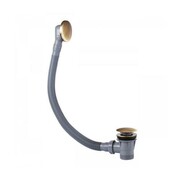 Tres Syfon wannowy z przelewem i korkiem stary mosiądz (03453420LV) - możliwy odbiór Warszawa Tres