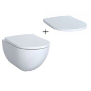 Geberit Acanto Zestaw Miska wisząca WC bezrantowa (Rimfree) + Deska sedesowa wolnoopadająca (500 (500.600.01.2+500.605.01.2) - możliwy odbiór Warszawa Geberit