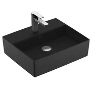 Villeroy & Boch Memento 2.0 Umywalka stojąca na blacie 600 x 420 mm Ebony CeramicPlus (4A0761S5) - możliwy odbiór Warszawa Villeroy & Boch