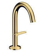 Axor One Bateria umywalkowa Select 140 z korkiem Push-Open Złoty optyczny polerowany (48010990) - możliwy odbiór Warszawa Axor