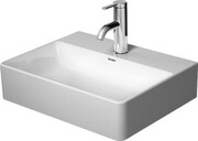 Duravit DuraSquare Umywalka wisząca / nablatowa bez przelewu, z półką na baterię 45x35 biała (0732450071) - możliwy odbiór Warszawa Duravit