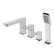 Omnires Baretti Bateria Wannowa 4-Otworowa, chrom (BA7832CR) - możliwy odbiór Warszawa Omnires