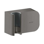 Axor One Uchwyt prysznicowy Porter czarny chrom szczotkowany (45723340) - możliwy odbiór Warszawa Axor