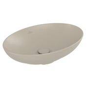 Villeroy & Boch Loop & Friends Umywalka stojąca na blacie 56x38 cm Almond CeramicPlus (4A4701AM) - możliwy odbiór Warszawa Villeroy & Boch