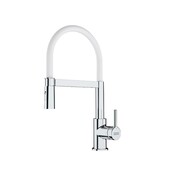 Franke Lina bateria kuchenna ,Wyciągana wylewka z funkcją prysznica Biały/ Chrom (115.0626.088) - możliwy odbiór Warszawa Franke