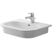 Duravit D-Code Umywalka wpuszczana w blat 54,5x43,5cm biała (0337540000) - możliwy odbiór Warszawa Duravit