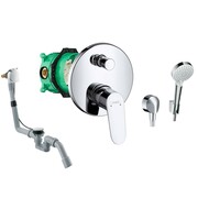 Hansgrohe Focus Zestaw wannowy podtynkowy, napełnianie przez przelew (31945000 +26691400 +27454000 +58113000 +0 (IN.000B502) - możliwy odbiór Warszawa Hansgrohe