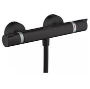 Hansgrohe Ecostat Bateria prysznicowa termostatyczna ścienna Czarny matowy (13116670) - możliwy odbiór Warszawa Hansgrohe