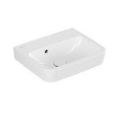 Villeroy & Boch 43444701 O.Novo umywalka wisząca z przelewem bez miejsca na armaturę 45x37 cm Weiss Alpin (43444701) - możliwy odbiór Warszawa Villeroy & Boch