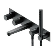 Omnires CONTOUR bateria wannowa 5-otworowa, podtynkowa, antracyt (CT8037/1AT) - możliwy odbiór Warszawa Omnires