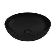 Hushlab Colori d' Italia Umywalka nablatowa bez otworu na baterię fi. 38 czarny mat (HLBC013.08 Black Matt) - możliwy odbiór Warszawa Hushlab