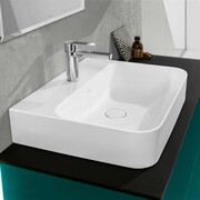 Villeroy & Boch Finion Umywalka stojąca na blacie 60 cm prostokątna, 1/otw. możliwe 3/otw. z ukrytym przelewem, z (414264R1) - możliwy odbiór Warszawa Villeroy & Boch