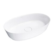 Omnires Neo Umywalka nablatowa owalna Marble+ 60x36 cm biały połysk (NEOUNBP) - możliwy odbiór Warszawa Omnires