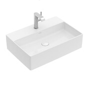 Villeroy & Boch Memento 2.0 Umywalka stojąca na blacie 50 cm prostokątna, 1/otw. możliwe 3/otw. bez przelewu, zal (4A0751R2) - możliwy odbiór Warszawa Villeroy & Boch
